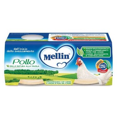 MELLIN OMOG POLLO 2X80G