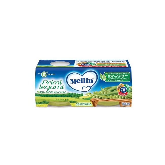 MELLIN OMOG PRIMI LEGUMI 2X80G
