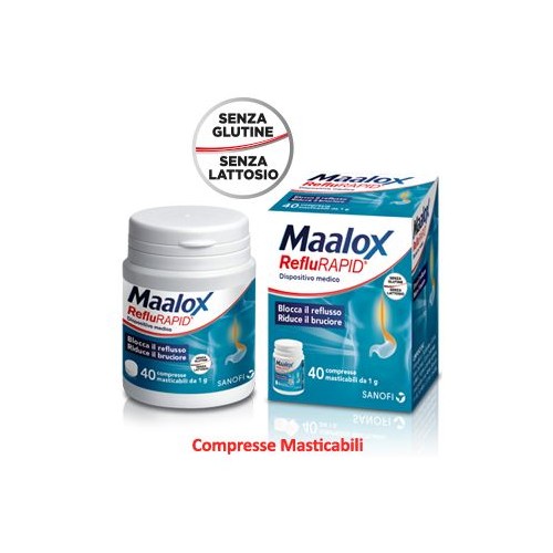 MAALOX REFLURAPID COMPRESSE