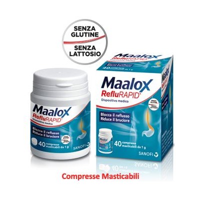 MAALOX REFLURAPID COMPRESSE
