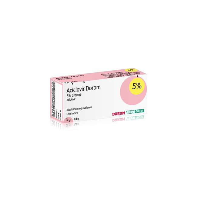 ACICLOVIR DOROM%CREMA 3G 5%