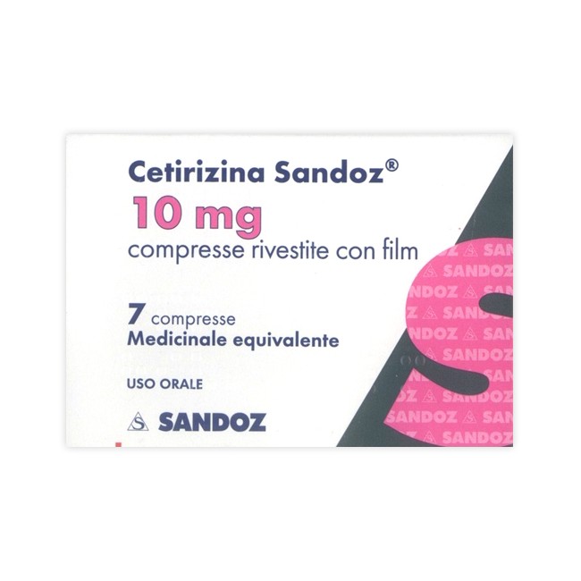 CETIRIZINA SAND%7CPR RIV 10MG