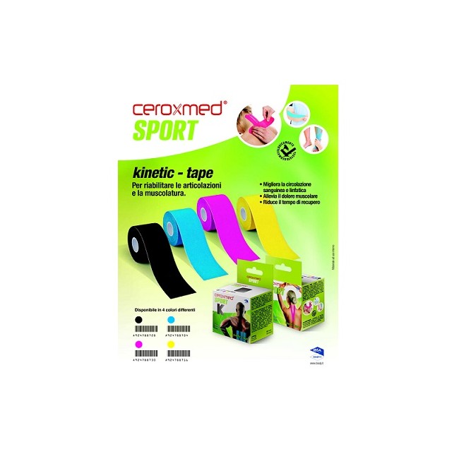 CEROXMED SPORT KINETIC TAPE BL