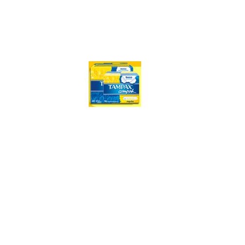 TAMPAX COMPAK REG 16PZ