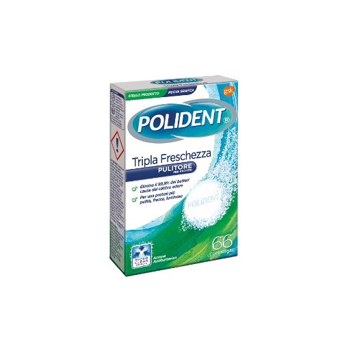 POLIDENT TRIPLA FRESCH 66CPR