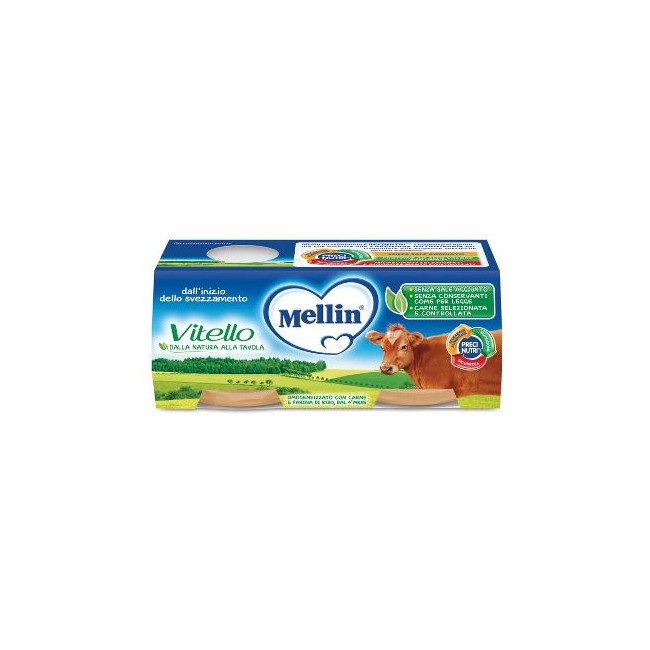 MELLIN OMOG VITELLO 2X120G