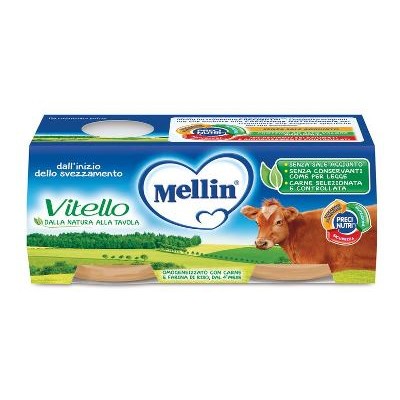 MELLIN OMOG VITELLO 2X120G