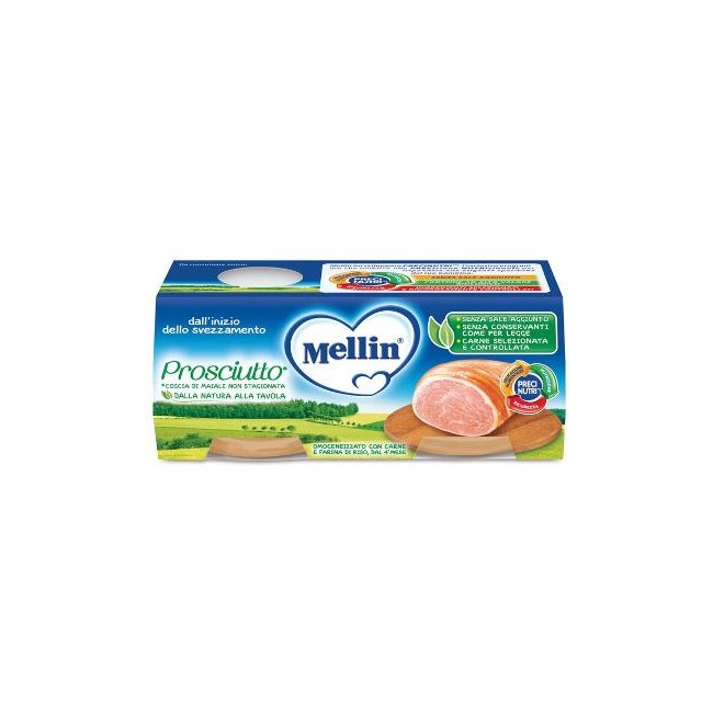 MELLIN OMOG PROSCIUTTO 2X80G