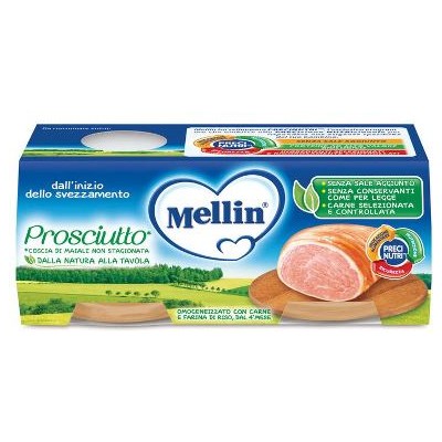 MELLIN OMOG PROSCIUTTO 2X80G