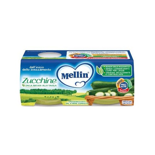 MELLIN OMOG ZUCCHINE 2X80G