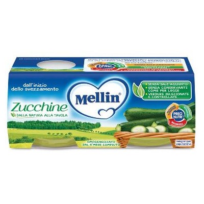 MELLIN OMOG ZUCCHINE 2X80G