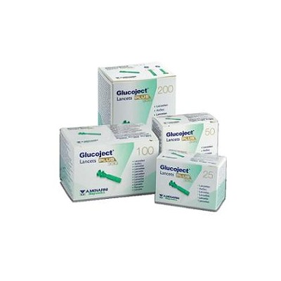GLUCOJECT LANCETS PLUS G33 200