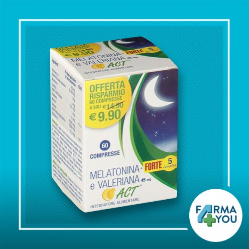 MELATONINA ACT1MG+VALER 5FT 60